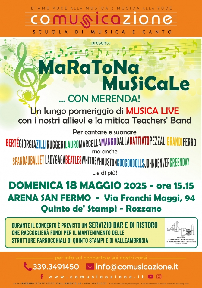 LIVE 2025 - Comusicazione - Scuola Musica
